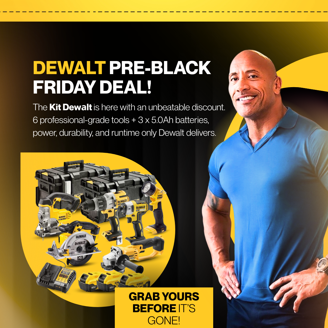 Home Kit: All the tools your home needs + 1 box of Free Drill Bits and Screws