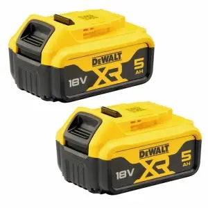 Dеwаlt DCB184 18V 5.0Ah XR Li-Ion Batteries Twin Pack